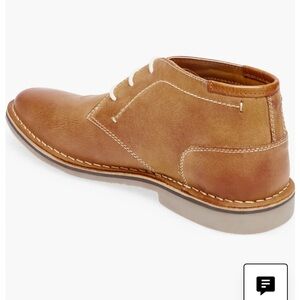 Steve Madden Brown Leather Chukka Boots BRAND NEW WITH BOX